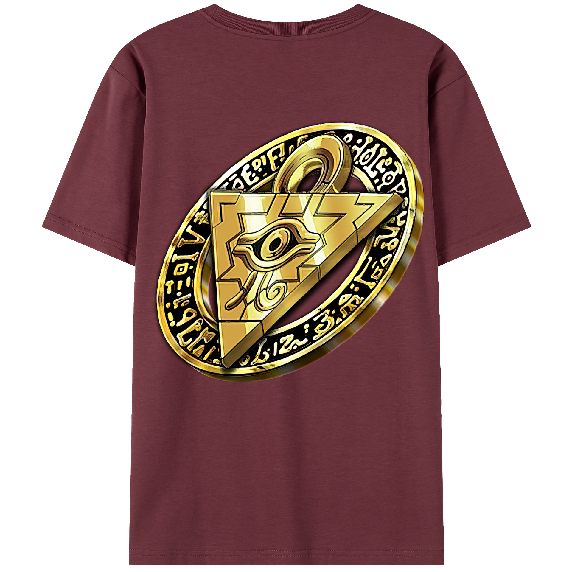 （画像用） 遊☆戯☆王 Yu-Gi-Oh! 綿100％半袖Tシャツ（背面プリント）
